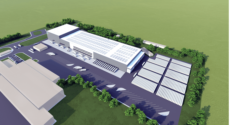 Neuer Auftrag: Erweiterung des EDEKA Logistikzentrums in Landsberg am Lech
